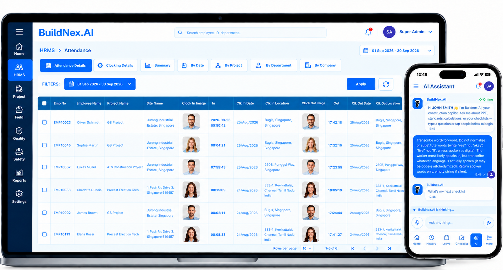 BuildNex.AI Slide 1
