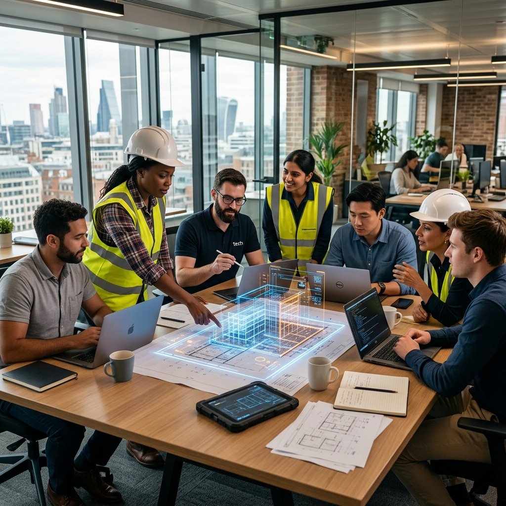 BUILDNEX.AI Mission - Team collaborating